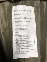 Load image into Gallery viewer, Grade 1 Used British Army No.2 Dress Uniform Jacket - Size 182/100/84 - The Militaria Shop