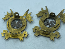 Charger l'image dans la galerie, Original Pair of 24th Cavalry (Frontier Force) Pakistan Army Collar Badges - The Militaria Shop