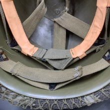 Load image into Gallery viewer, Genuine Dutch Army M53 Euroclone of WW2 US M1 Camouflaged Helmet & Liner Set - The Militaria Shop