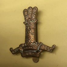 Load image into Gallery viewer, Original British Army Cap Badge - 11th Prince Albert's Own Hussars - The Militaria Shop