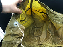 Load image into Gallery viewer, Original WW2 Canadian Army Camouflaged Smock Anti-Gas Hood - The Militaria Shop