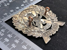 Load image into Gallery viewer, Original WW2 British Army London Scottish Regiment Cap Badge - The Militaria Shop