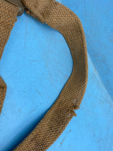 Load image into Gallery viewer, Original Pair of British Army 37 Pattern Khaki Canvas L-Straps - The Militaria Shop