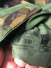 Lade das Bild in den Galerie-Viewer, Genuine British Army DPM Woodland Camouflage Waterproof Trousers - Size 70/80 - The Militaria Shop