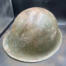 Load image into Gallery viewer, Original WW2 British/Canadian Army Mk3 "Turtle" Combat Helmet - The Militaria Shop