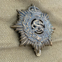 Load image into Gallery viewer, Original WW1 British Army Cap Badge - Army Service Corps ASC - The Militaria Shop