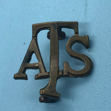 Load image into Gallery viewer, Original WW2 British Army Collar Badge - Auxiliary Territorial Service ATS - The Militaria Shop