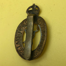 Load image into Gallery viewer, Original WW2 British Army Cap Badge - Royal Corps of Signals - The Militaria Shop