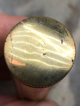 Charger l'image dans la galerie, Original WW2 British Army SMLE Lee Enfield Brass Oil Bottle Well Cleaned - The Militaria Shop