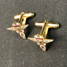 Charger l'image dans la galerie, British Royal Air Force RAF Medical Services Corps Cufflinks Set - The Militaria Shop