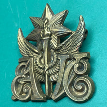 Load image into Gallery viewer, British Army Cap Badge - City of Edinburgh 1st Artillery Volunteers - The Militaria Shop