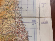 Load image into Gallery viewer, Original WW2 British Army RAF Navy Base Map of England - The Border of Scotland - The Militaria Shop