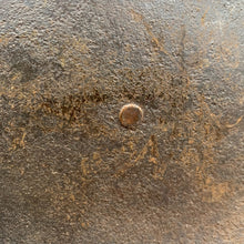 Load image into Gallery viewer, Original British/Canadian Army WW2 Mk3 Turtle High Rivet Combat Steel Helmet - The Militaria Shop