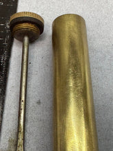 Load image into Gallery viewer, Original WW1 British Army SMLE Enfield Brass Oil Bottle - The Militaria Shop