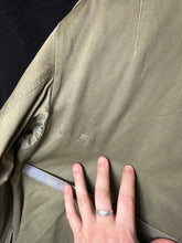 Load image into Gallery viewer, Original WW2 US Army Officers Raincoat Overcoat + Liner & Belt - Long Med - 40" - The Militaria Shop