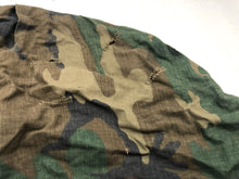 Load image into Gallery viewer, Original US Army Vietnam War Era M1 Camo Helmet Cover - Local Find - Combat Worn - The Militaria Shop