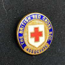 Lade das Bild in den Galerie-Viewer, Vintage British Red Cross Society (BRCS) Associate Member Lapel Pin - The Militaria Shop