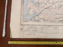 Load image into Gallery viewer, Original WW2 British Army RAF Navy Base Map of Scotland North - The Militaria Shop