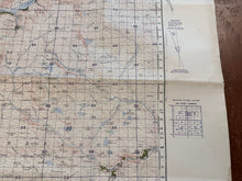 Load image into Gallery viewer, Original WW2 British Army GSGS Map of Scotland - Lairg & Loch Shin - The Militaria Shop