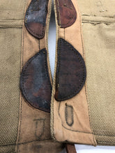Load image into Gallery viewer, Original WW2 British Army 37 Pattern Despatch Riders High Sided Spats 1942 Dated - The Militaria Shop