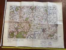Load image into Gallery viewer, Original WW2 British Army OS Map of Great Britain - Gloucester & Forest of Dean - The Militaria Shop