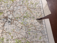 Load image into Gallery viewer, Original WW2 British Army GSGS OS Map of Great Britain - Weald of Kent - The Militaria Shop