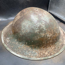 Load image into Gallery viewer, Original WW2 British Army Mk2 "Brodie" Combat Helmet - The Militaria Shop