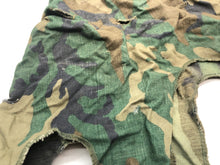 Load image into Gallery viewer, Original US Army Vietnam War Era M1 Camo Helmet Cover - Local Find - Combat Worn - The Militaria Shop