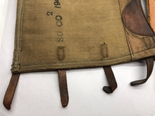 Load image into Gallery viewer, Original WW2 British Army 37 Pattern Despatch Riders High Sided Spats 1942 Dated - The Militaria Shop