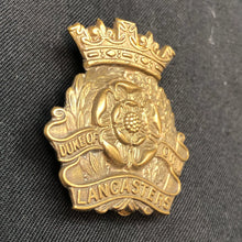 Load image into Gallery viewer, Original WW1 British Army Regimental Cap Badge - Duke of Lancasters Own Yeomanry - The Militaria Shop