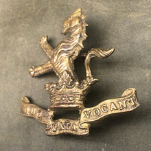 Load image into Gallery viewer, Original WW2 British Army Cap Badge - The 7th Dragoon Guards - The Militaria Shop
