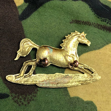 Load image into Gallery viewer, Original British Army Cap Badge - 3rd The King's Own Hussars - The Militaria Shop