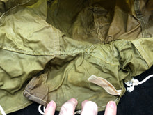 Load image into Gallery viewer, Original WW2 Canadian Army Camouflaged Smock Anti-Gas Hood - The Militaria Shop