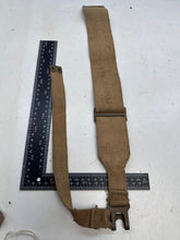 Load image into Gallery viewer, Original WW2 British Army 37 Pattern 1943 Dated L Strap - The Militaria Shop