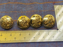 Load image into Gallery viewer, Original British Army Blues & Royals RHG 1st Dragoon Guards Dress Buttons - The Militaria Shop