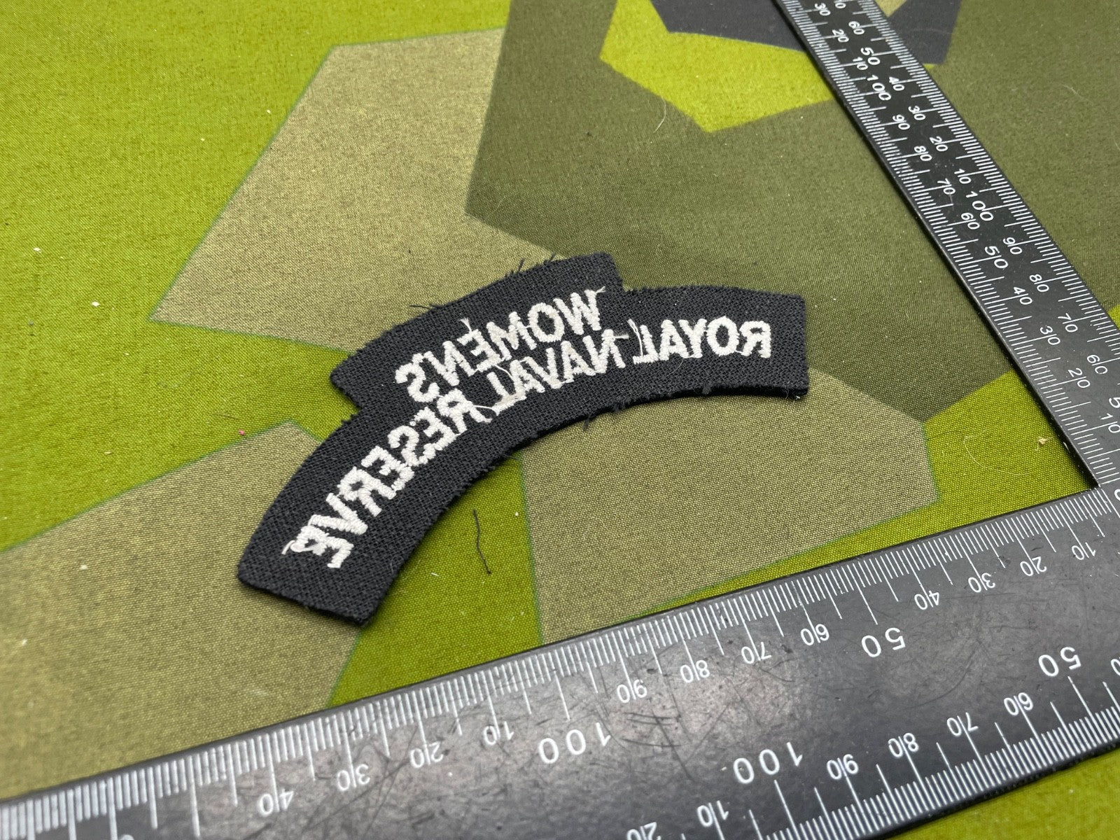 Original British Royal Navy - Women's Royal Naval Reserve Shoulder Title - The Militaria Shop