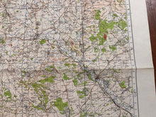 Charger l'image dans la galerie, Original WW2 British Army GSGS OS Map of England - Yeovil & Blandford - The Militaria Shop