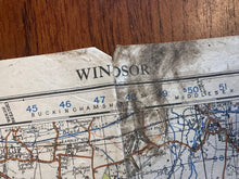 Load image into Gallery viewer, Original WW2 British Army OS Map of Great Britain - Windsor - The Militaria Shop