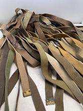 Load image into Gallery viewer, Bulk Lot of 24 WW2 British Army 37 Pattern Shoulder Straps - The Militaria Shop