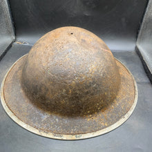Load image into Gallery viewer, Original British Army WW2 Mk2 Combat Helmet - The Militaria Shop