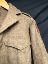 Charger l'image dans la galerie, Original British Army Battledress Jacket - Size 4 - 35" Chest - 53rd Welsh - The Militaria Shop