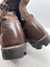 Load image into Gallery viewer, British Army Surplus Brown Leather Combat Boots - WP - Size UK 9 M - The Militaria Shop
