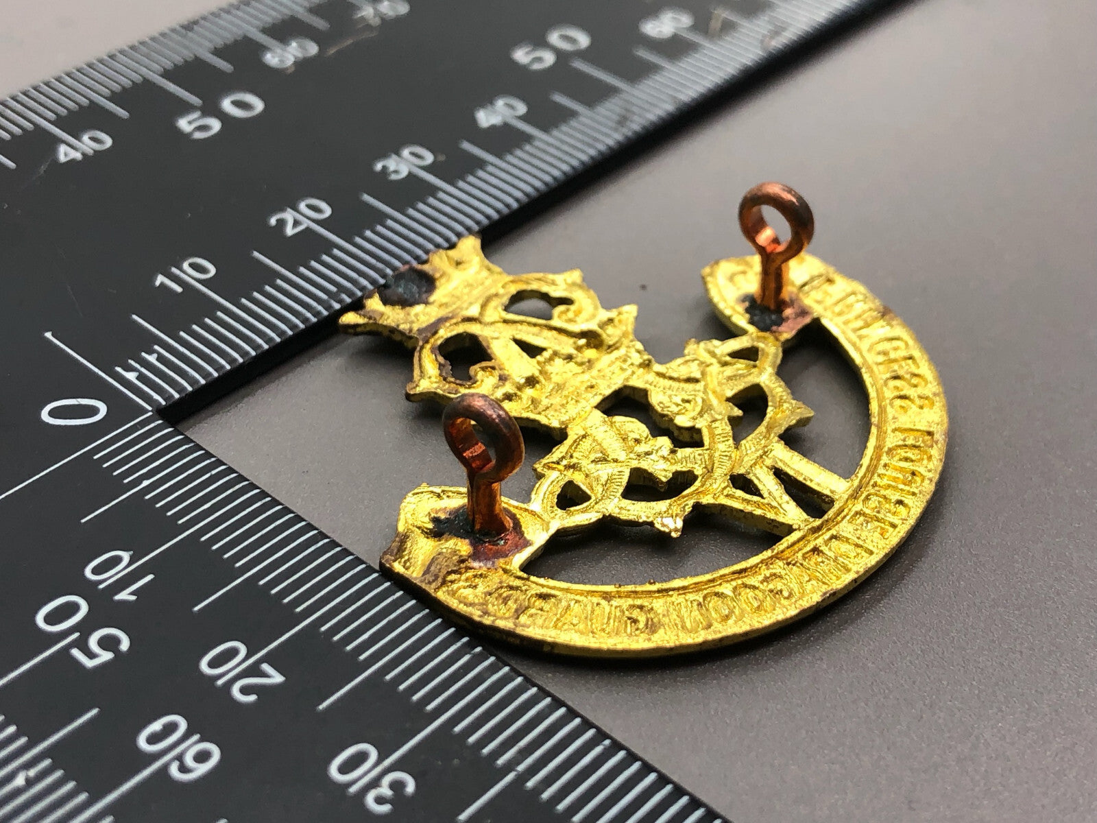 Vintage Canadian Army 4th Princess Louise Dragoon Guards Cap Badge - The Militaria Shop
