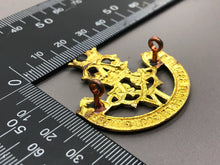 Load image into Gallery viewer, Vintage Canadian Army 4th Princess Louise Dragoon Guards Cap Badge - The Militaria Shop