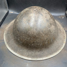 Load image into Gallery viewer, Original WW2 British Army Mk2 "Brodie" Combat Helmet - The Militaria Shop