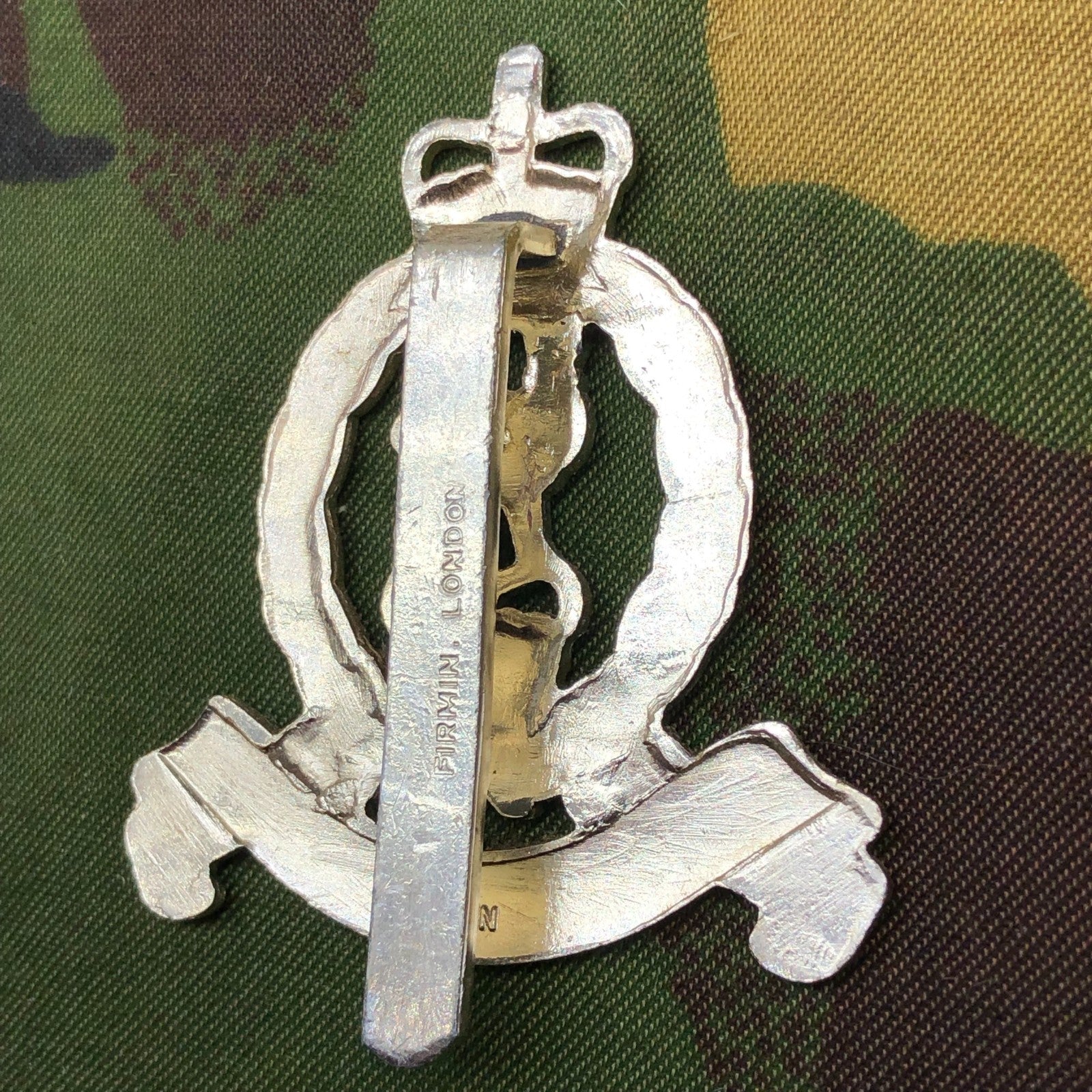 Original British Staybrite Army Cap Badge - Adjutant General's Corps - The Militaria Shop