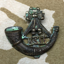 Load image into Gallery viewer, Genuine British Army Cap Badge - King's Shropshire Light Infantry - The Militaria Shop