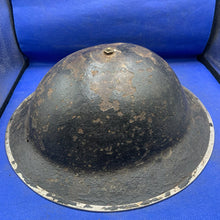 Load image into Gallery viewer, Genuine WWII WW2 British Army Combat Helmet with Liner - The Militaria Shop