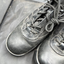 Load image into Gallery viewer, Army Black Leather High Top BATES Combat Boots - Size EU 37 - UK 3 - The Militaria Shop