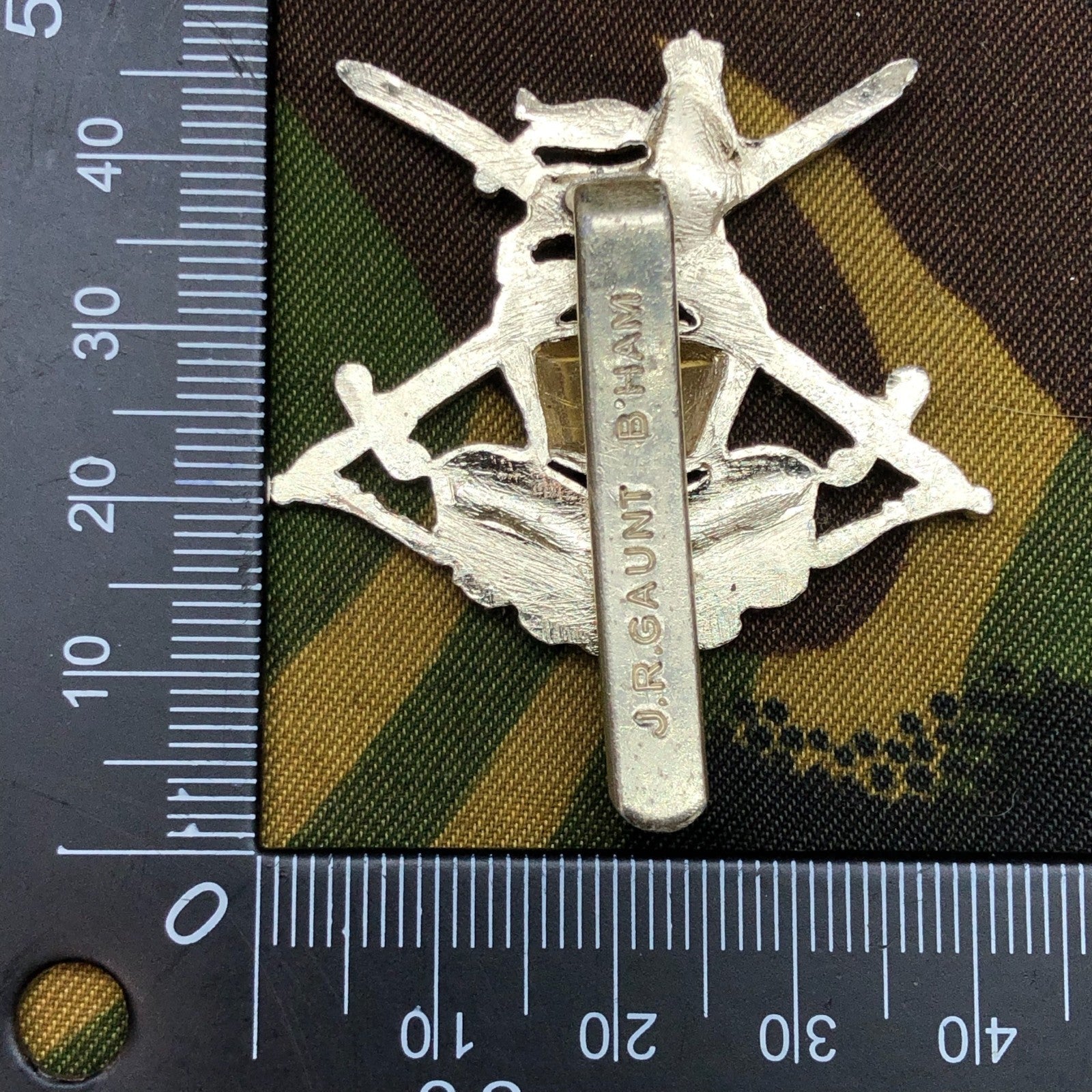 Genuine British Army Staybrite Cap Badge - Junior Leaders Regiment - The Militaria Shop